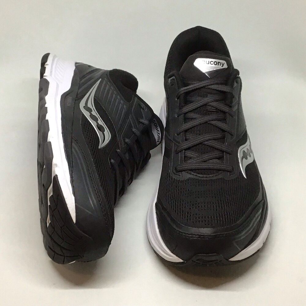 Saucony Echelon 8  Womens Size 9.5 Black/White Mesh Running Sneakers S10574-40